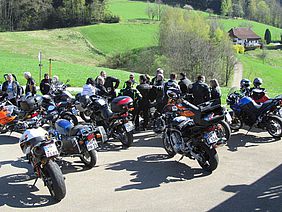 Motorrad-Eröffnungsfahrt am Sonntag, 19. April 2015