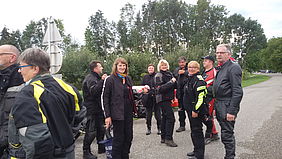 Motorradtour zum Veteranen-Rennen nach Bösenbiesen am Sonntag, den 13.09.2015